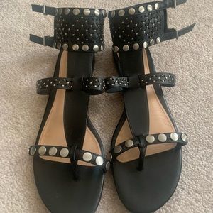 Vince Camuto gladiator sandals.